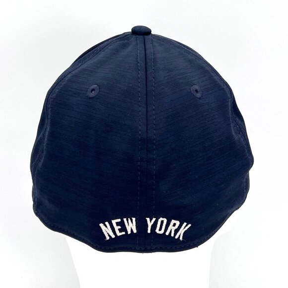 New York Yankees New Era Cooperstown Collection Cap Hat M/L Elastic Navy Blue - Picture 10 of 15